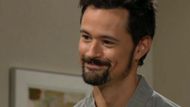 The Bold and the Beautiful's Thomas was thrilled to see his mother | Image: CBS